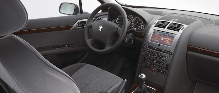 Pantalla Interior Peugeot 407 Premium Vhz 2007 1788dzj 9662568880